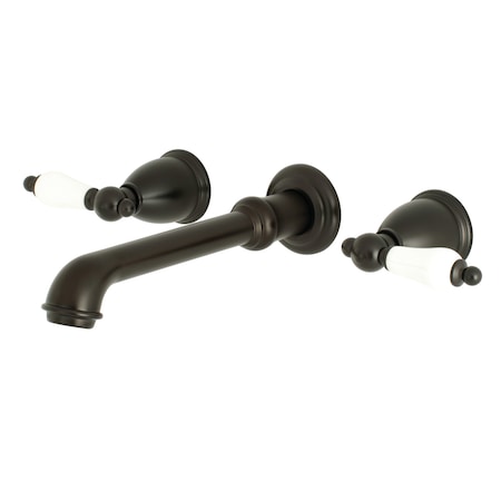 English Country KS7125PL Two-Handle Wall Mount Bathroom Faucet KS7125PL